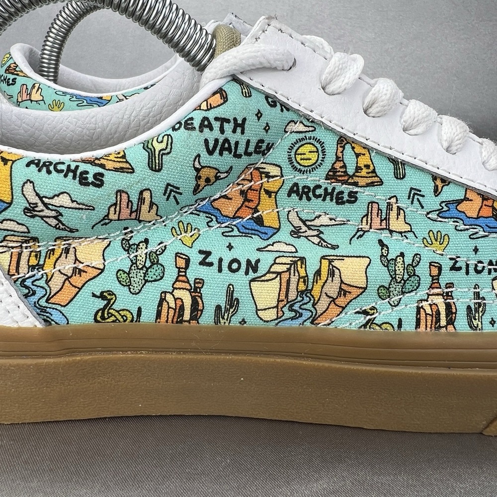 Vans x Parks Project Old Skool National Parks Grand Canyon Zion M 6.5 / W 8 RARE - Picture 5 of 16